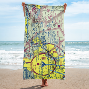 Randolph Air Force Base (RND) VFR Sectional Towel