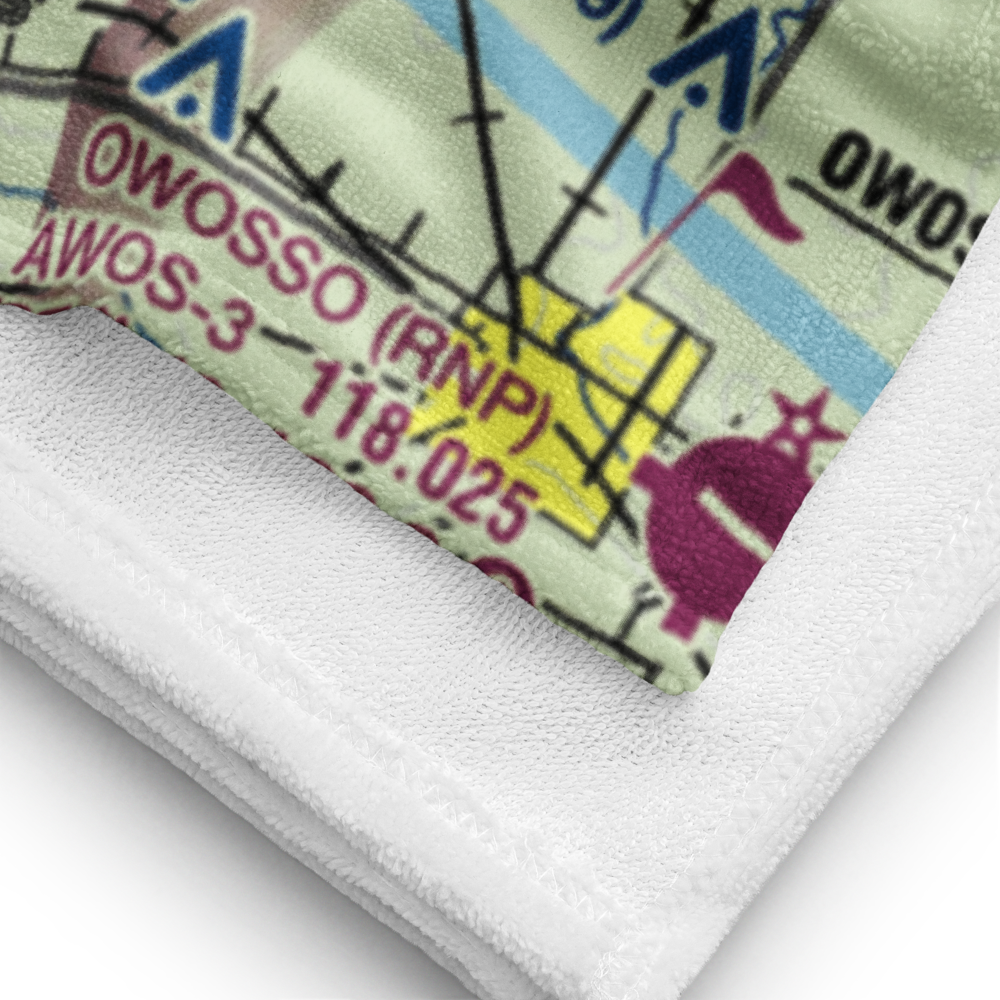 Randolph's Landing Area Airport (61G) VFR Sectional Towel 