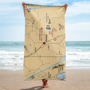 Ravendale Airport (O39) VFR Sectional Towel