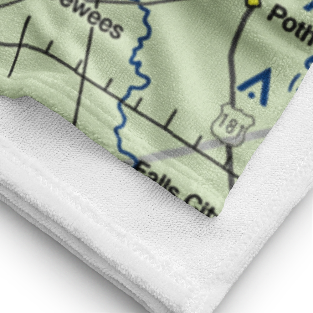 Ray Farm Airport (1TE7) VFR Sectional Towel 