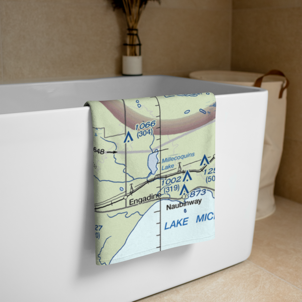 Read Seaplane Base (MI03) VFR Sectional Towel 