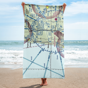 Reading Airport (MI76) VFR Sectional Towel