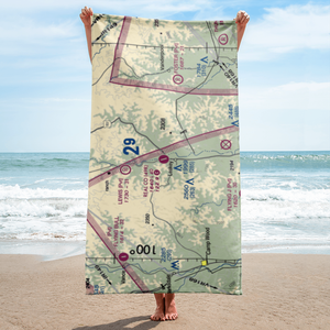 Real County Airport (49R) VFR Sectional Towel