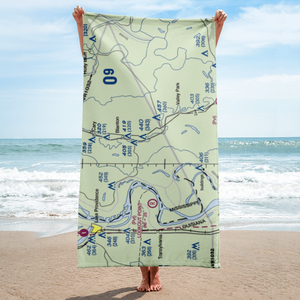 Reality Plantation Airport (MS34) VFR Sectional Towel