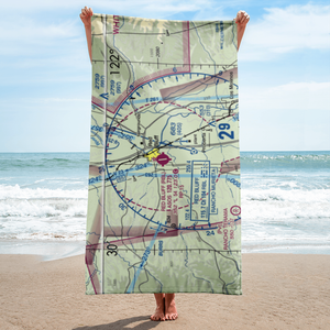 Red Bluff Municipal Airport (RBL) VFR Sectional Towel