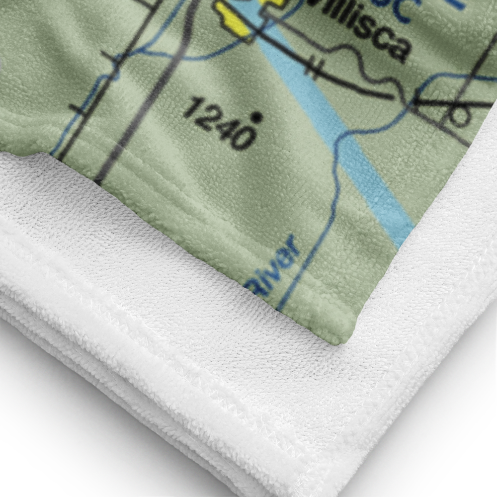 Red Oak Municipal Airport (RDK) VFR Sectional Towel 
