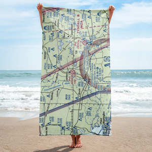 Redhead Airport (FD35) VFR Sectional Towel