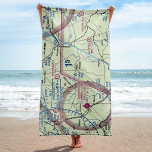 Redhouse Airfield (7VA5) VFR Sectional Towel