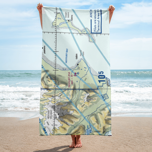 Redoubt View Seaplane Base (2VI2) VFR Sectional Towel
