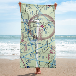 Redpath Restricted Landing Area (IL35) VFR Sectional Towel