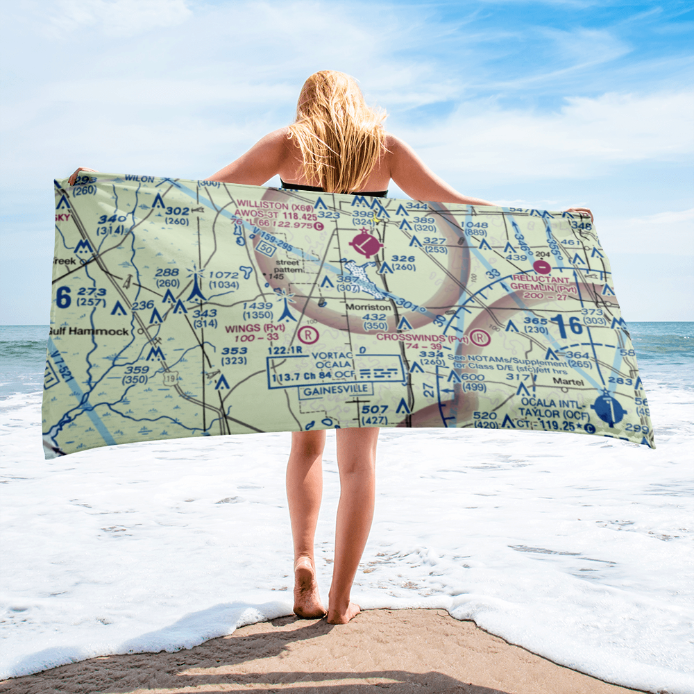 Redtail Airstrip (FA30) VFR Sectional Towel 