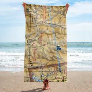 Reed Ranch Airport (I92) VFR Sectional Towel