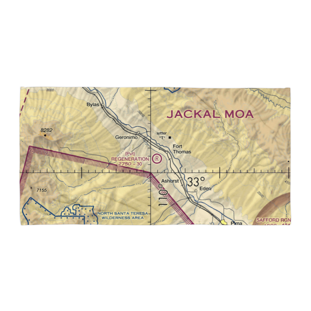 Regeneration Airport (5AZ9) VFR Sectional Towel 