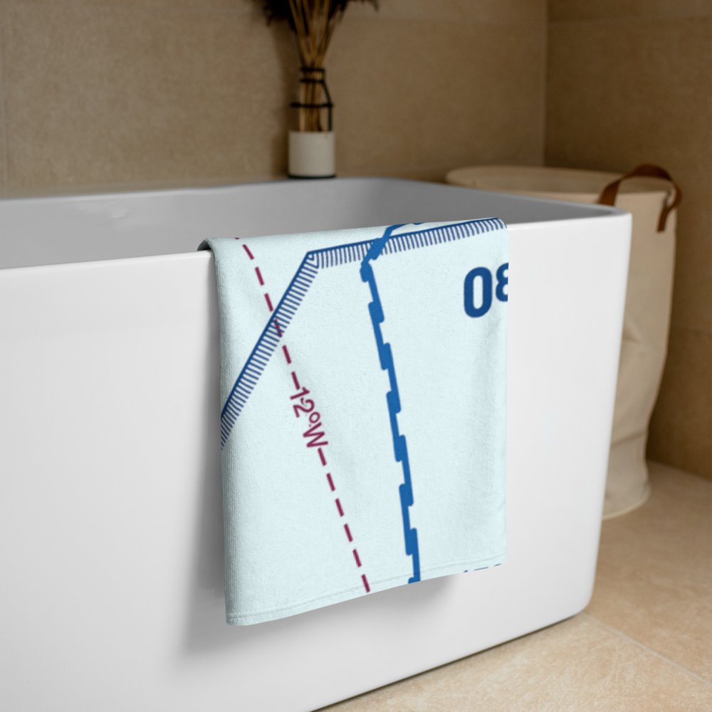 Rehoboth Bay Seaplane Base (DE13) VFR Sectional Towel 