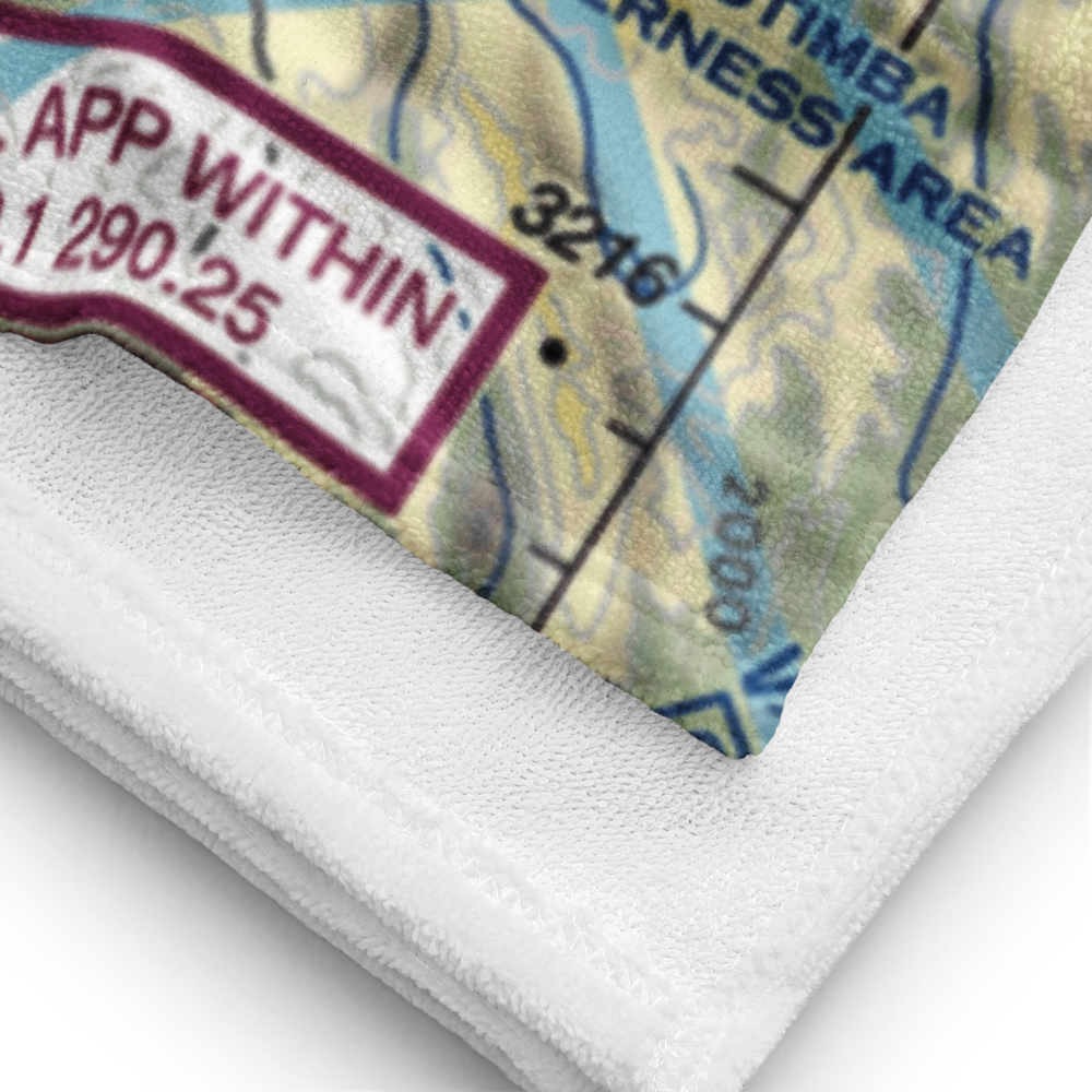 Reid-Hillview Airport of Santa Clara County (RHV) VFR Sectional Towel 