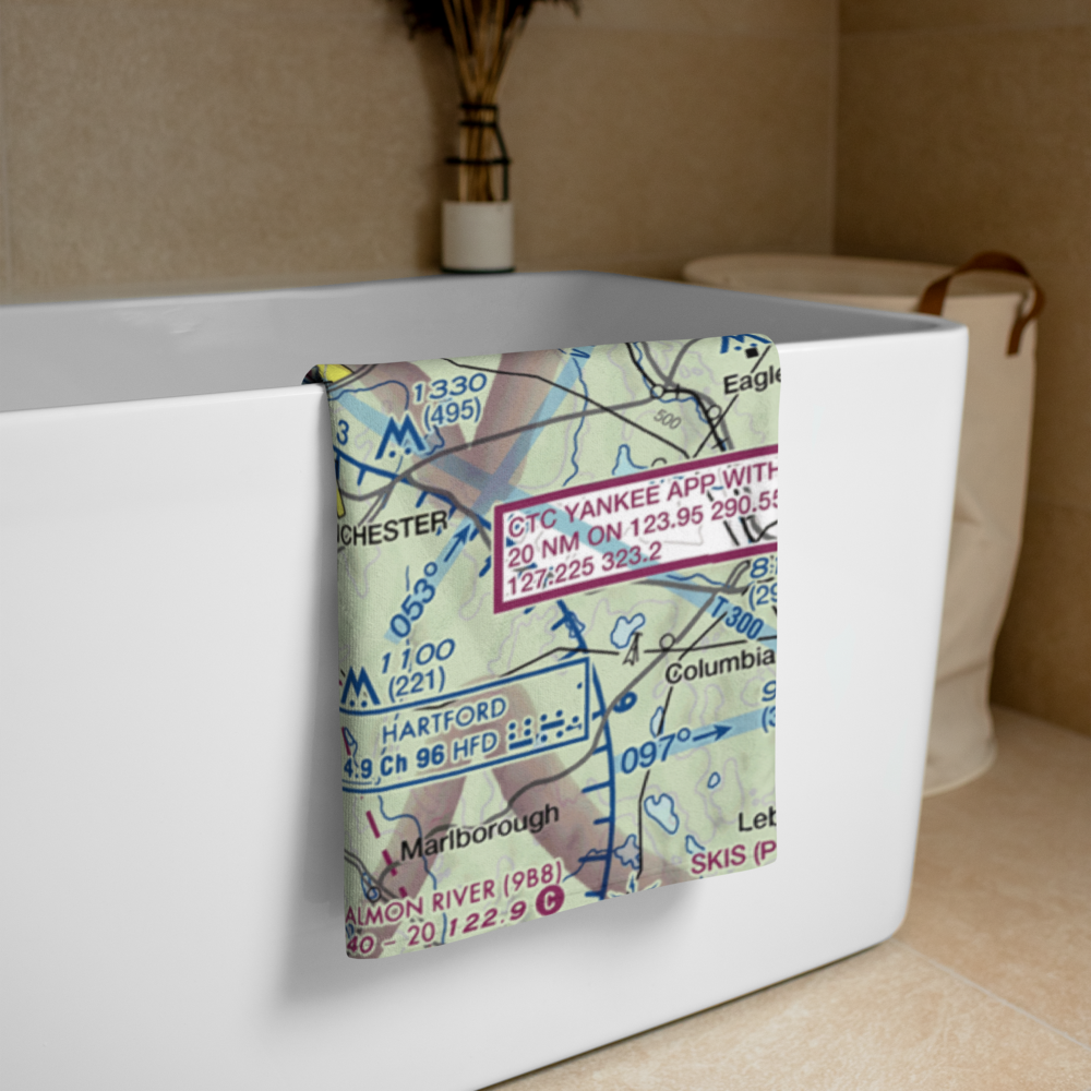 Rentschler Heliport (EHT) VFR Sectional Towel 