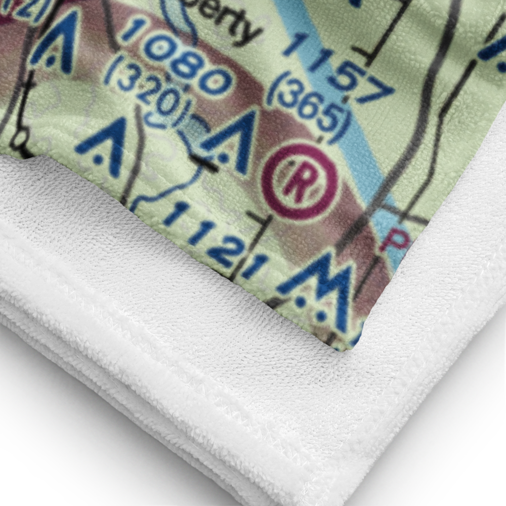 Rich Field (06IA) VFR Sectional Towel 