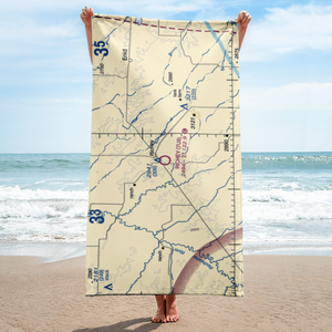 Richey Airport (7U8) VFR Sectional Towel