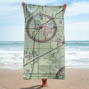 Ricks Field (65MN) VFR Sectional Towel