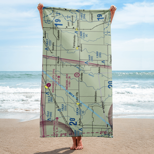 Riedesel Private Airport (IA08) VFR Sectional Towel