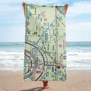 Riggins Farms Airport (IS43) VFR Sectional Towel