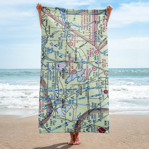 Rimes Lakecrest Airport (35FA) VFR Sectional Towel