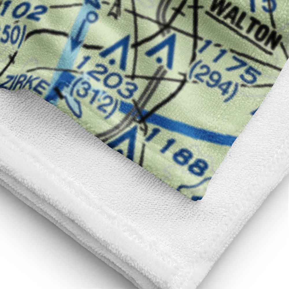 Rising Sun Airport (31II) VFR Sectional Towel 