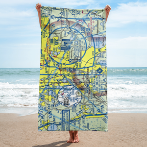 Ritz Carlton Grande Lakes Seaplane Base (25FD) VFR Sectional Towel