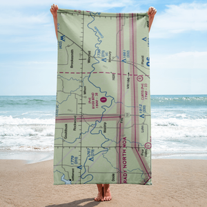 River Bend Ranch Airport (94TX) VFR Sectional Towel