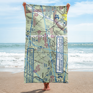 River's Edge Farm Airport (38WV) VFR Sectional Towel