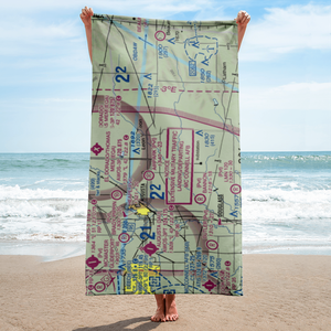 Riverbend Ranch Airport (77KS) VFR Sectional Towel