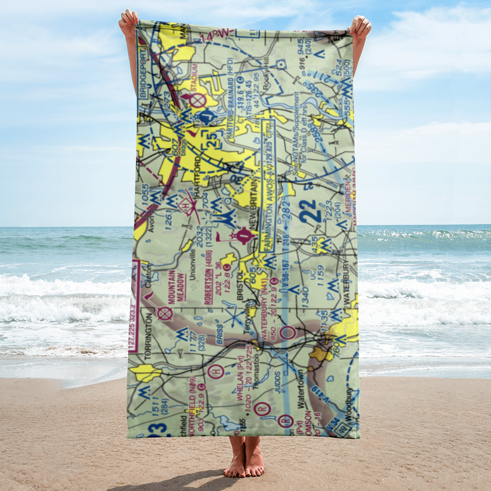 Robertson Field (4B8) VFR Sectional Towel 