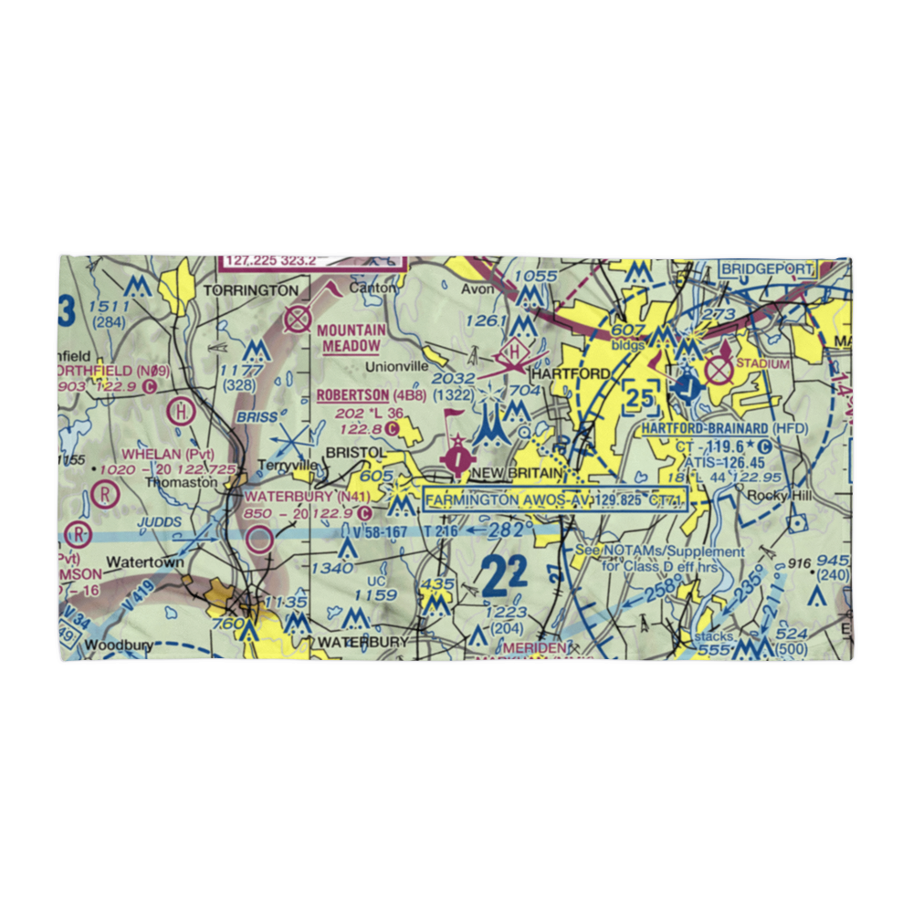 Robertson Field (4B8) VFR Sectional Towel 