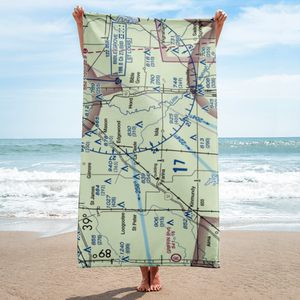 Robertson's Roost Airport (8IL6) VFR Sectional Towel