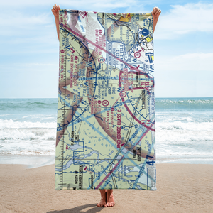 Robin'S Landing (50AK) VFR Sectional Towel