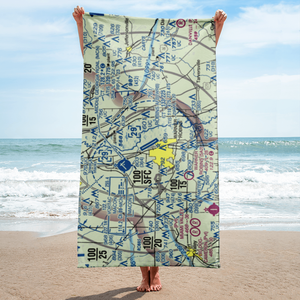 Robins Air Force Base (WRB) VFR Sectional Towel