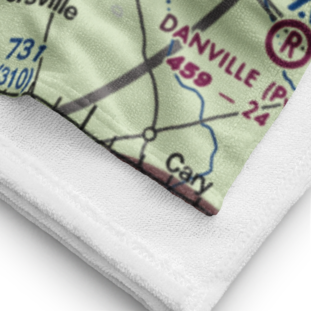 Robins Air Force Base (WRB) VFR Sectional Towel 