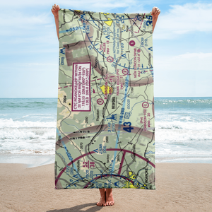 Robinson Airport (VG25) VFR Sectional Towel