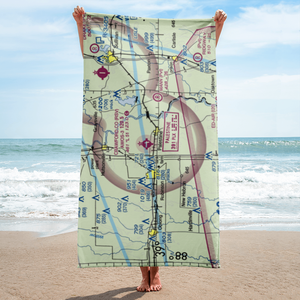 Robinson Municipal Airport (RSV) VFR Sectional Towel