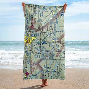 Rochester International Airport (RST) VFR Sectional Towel