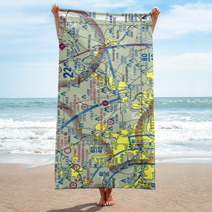 Rock Airport (9G1) VFR Sectional Towel