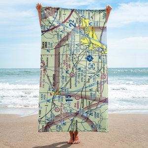 Rocket City Airport (WI22) VFR Sectional Towel