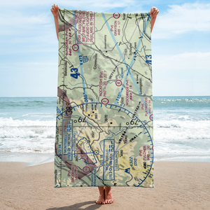 Rockfish Airport (VG22) VFR Sectional Towel