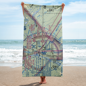 Rocking T. Ranch Airport (11AK) VFR Sectional Towel