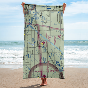 Rockwell City Municipal Airport (2Y4) VFR Sectional Towel