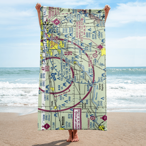 Rocky Ridge Airpark (82OH) VFR Sectional Towel