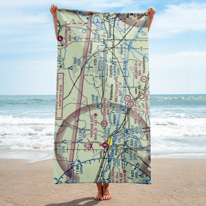 Rohde's Airport (US-0129) VFR Sectional Towel