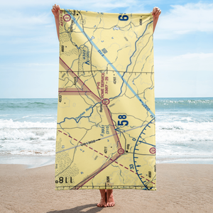 Rome Service Airport (0OR6) VFR Sectional Towel