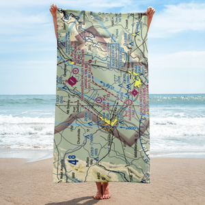 Root Field (82VA) VFR Sectional Towel