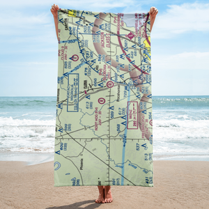 Root Hog Airport (3MS3) VFR Sectional Towel